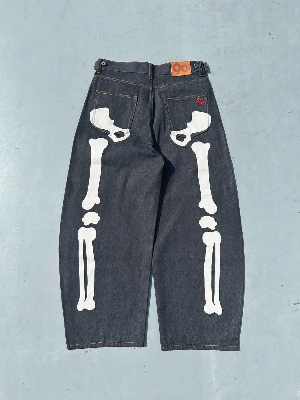 Bone Hand Rigid Denim Pants – YZ Bone Hand Rigid Denim Pants – YZ