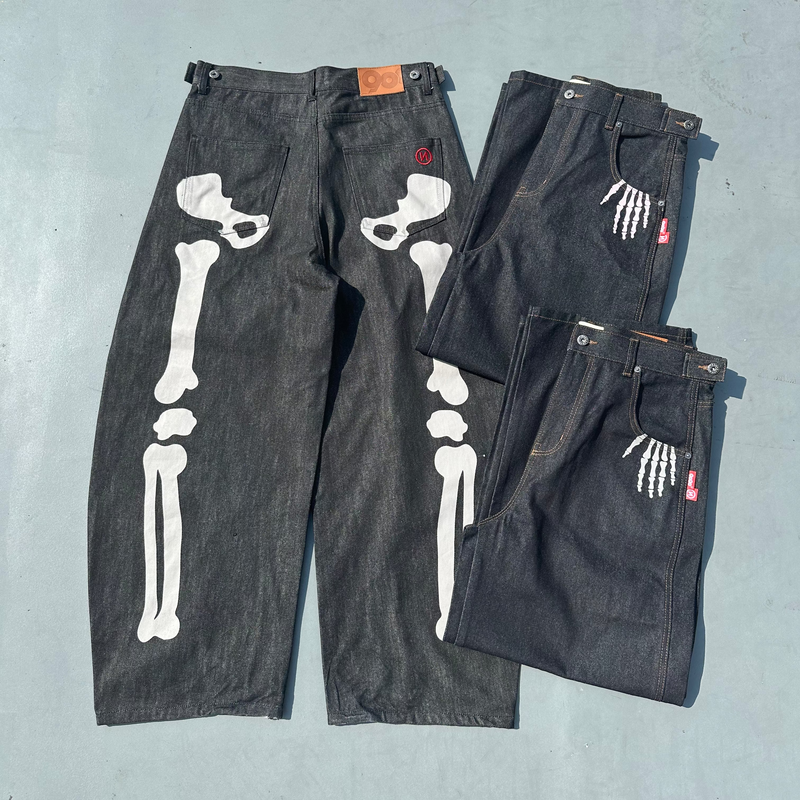 Bone Hand Rigid Denim Pants – YZ Bone Hand Rigid Denim Pants – YZ