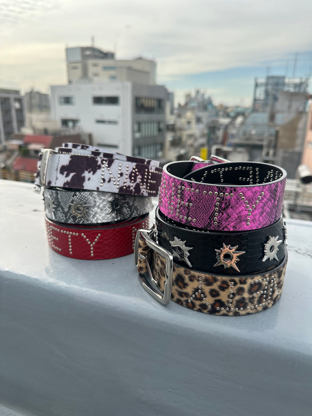 小物 9090 Bullet Assort Studs Belt Bullet Assort Studs Belt – YZ