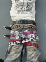 Bullet Assort Studs Belt