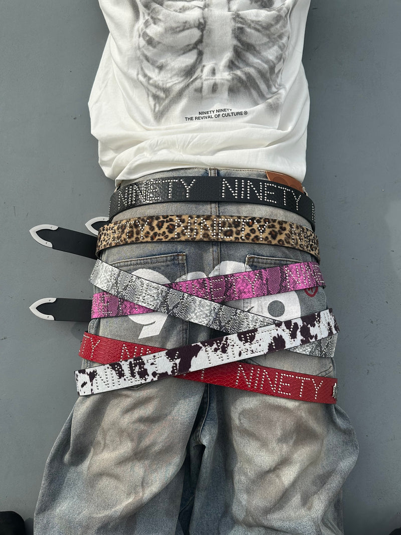 Bullet Assort Studs Belt