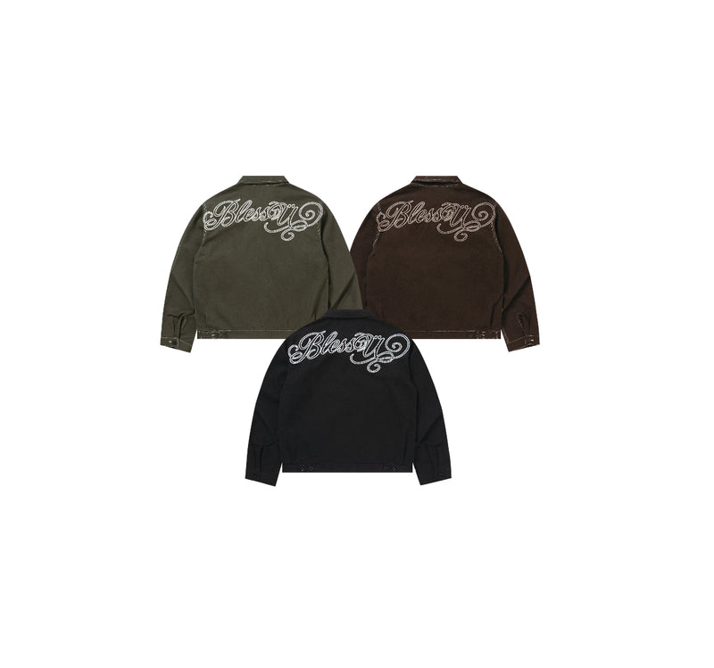 BU CROPPED EISENHOWER JACKET(xDickies)