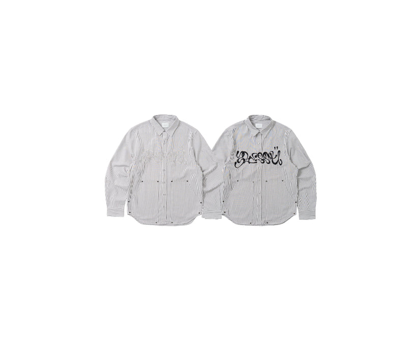 BU STRIPE L/S SHIRT