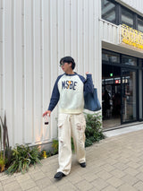 Msbe Logo Raglan Knit Pullover