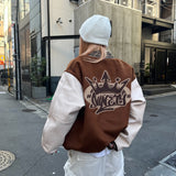 King Logo Classic Stadium Jacket