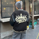 King Logo Classic Stadium Jacket