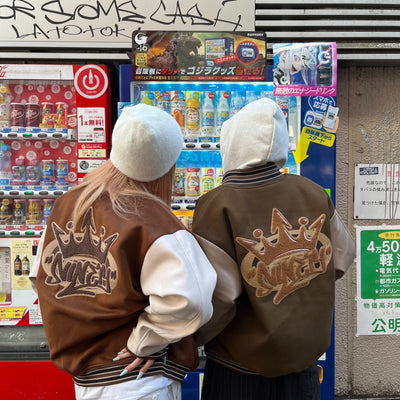 King Logo Classic Stadium Jacket