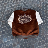 King Logo Classic Stadium Jacket