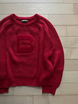 Casual B logo knit