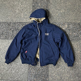 Boa & Nylon Reversible Puffer Jacket