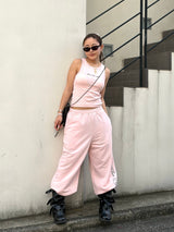 CURSIVE SIDE LOGO SWEAT PANTS