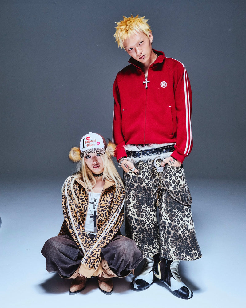 N Logo Cotton Track Jacket 