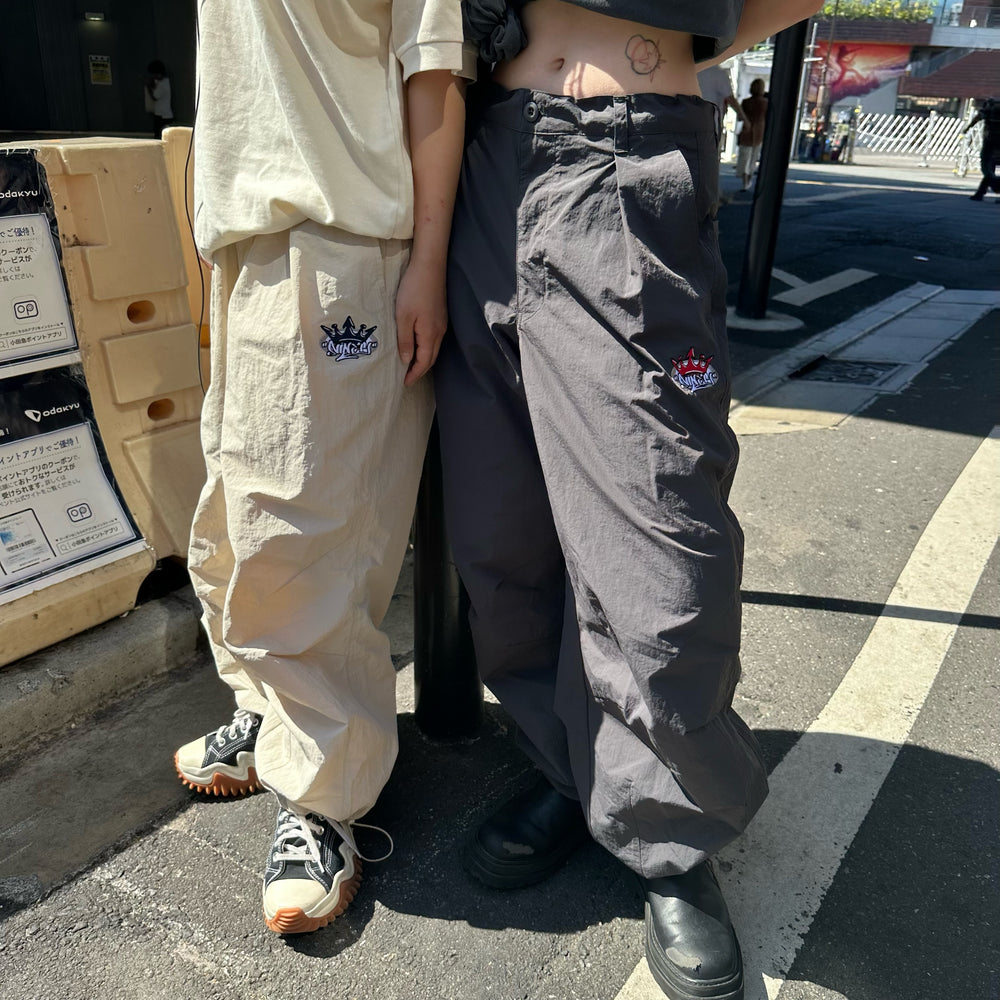 King Logo Nylon Pants – YZ