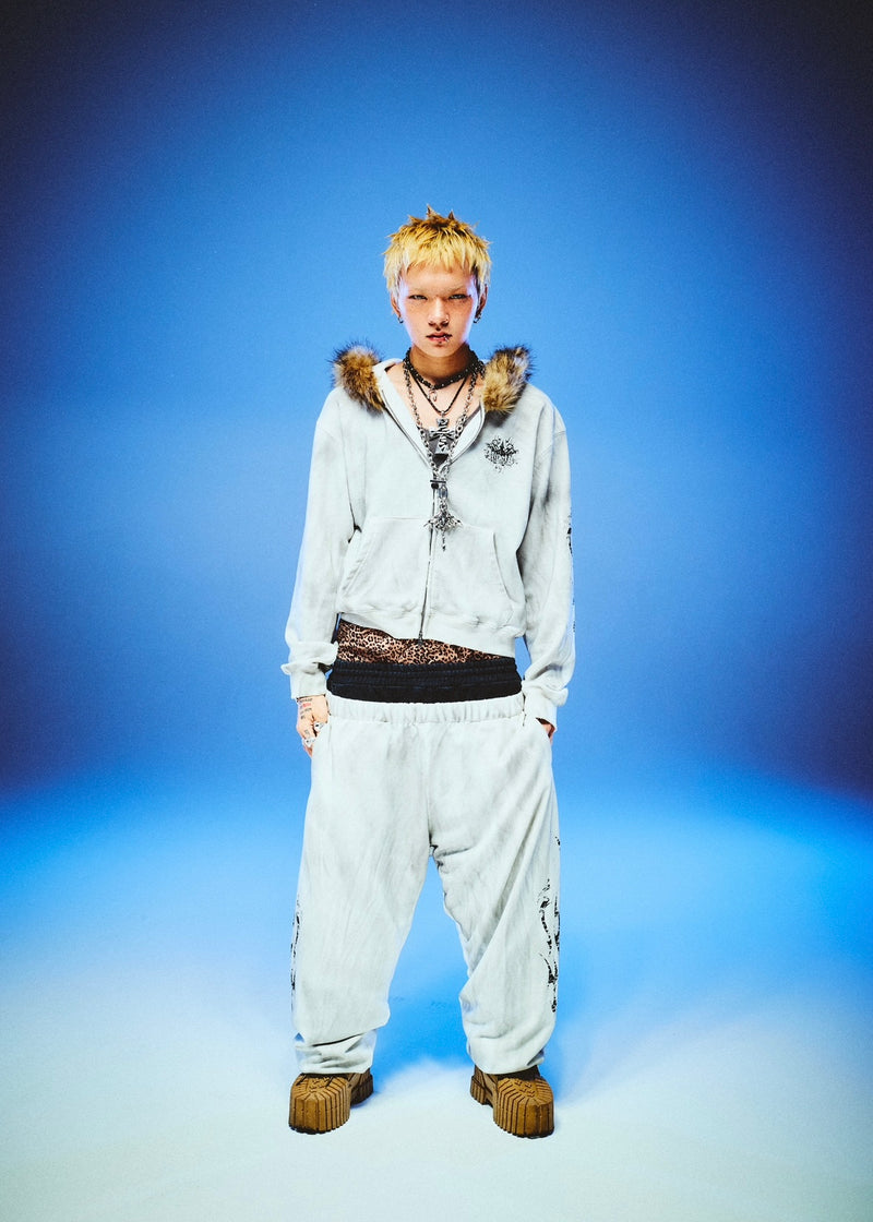 Tribal Kingo Logo Fur Sweat Pants – YZ