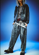 Tribal Kingo Logo Fur Sweat Pants