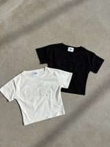 yung logo lace ss tee