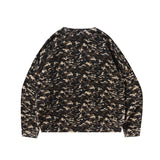 BU DIGITAL CAMOUFLAGE PATTERN KNIT
