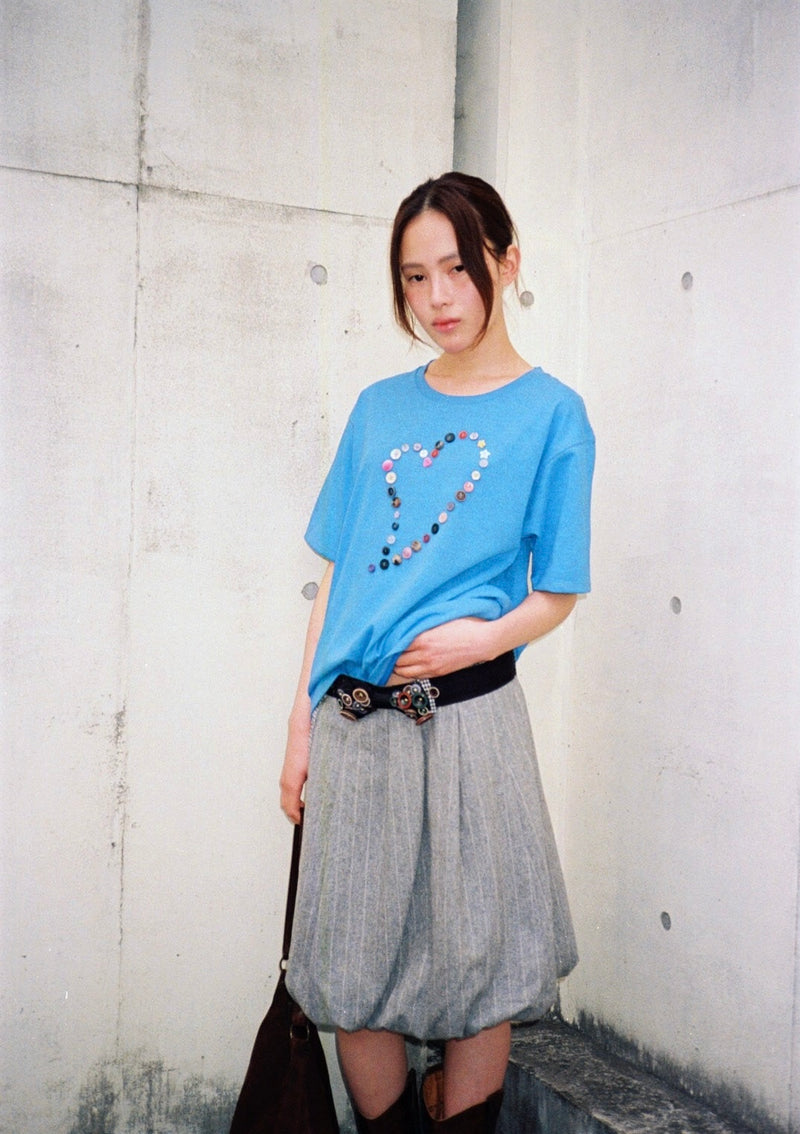 ARAKI × HIROKI TSUZUKI / BUTTON TEE BUTTON TEE – YZ