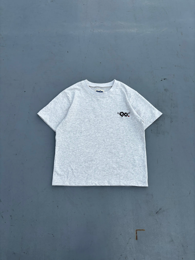 90 로고 도트 티 