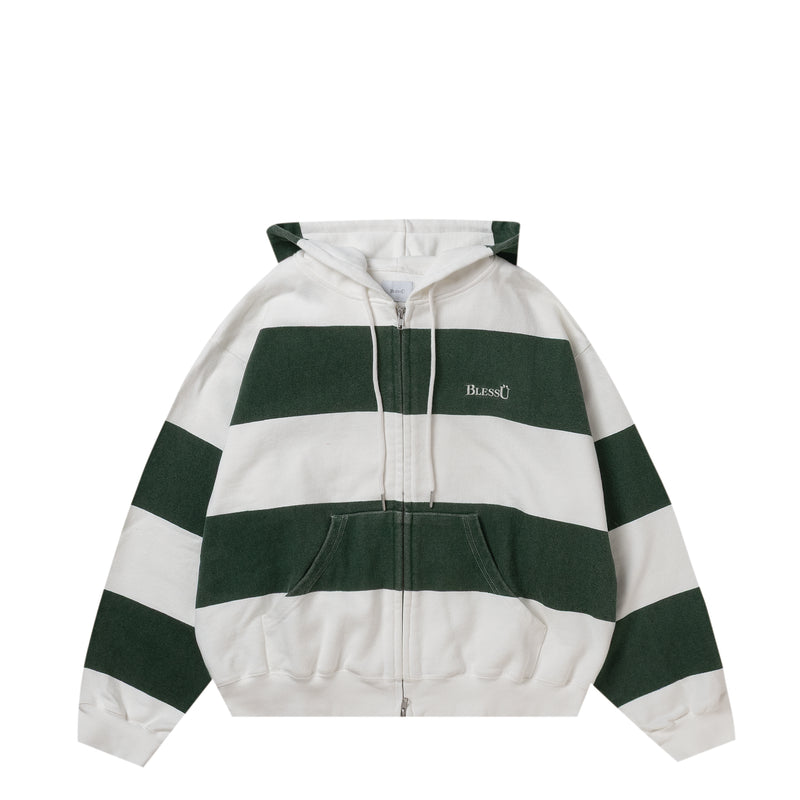 BU BORDER FULL ZIP HOODIE