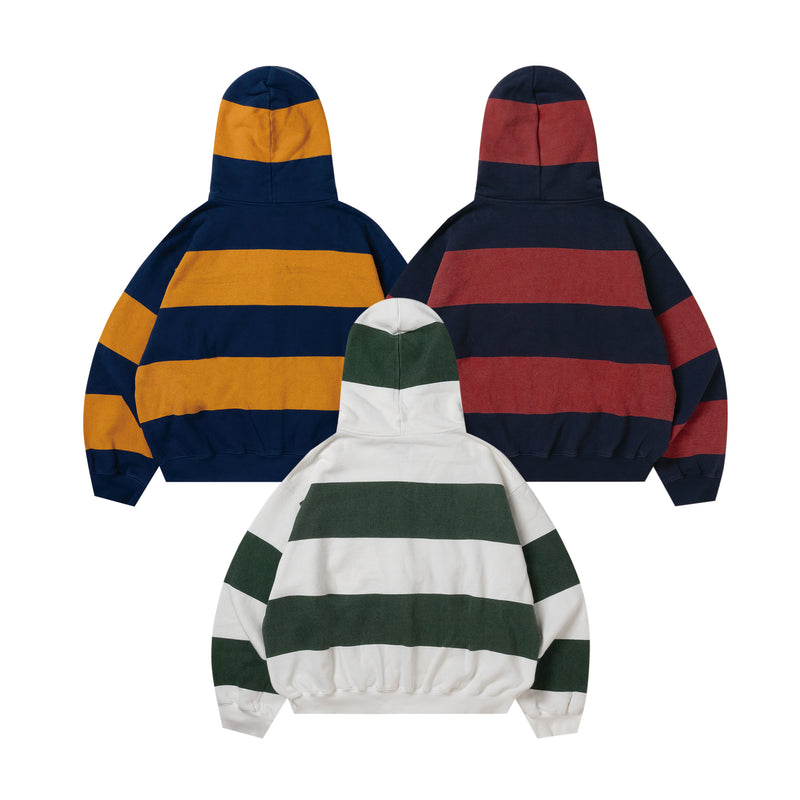 BU BORDER FULL ZIP HOODIE