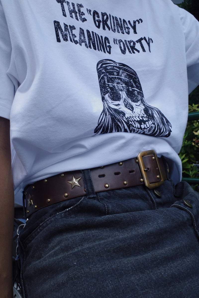 Schott x Badway ONESTAR STUDS BELT