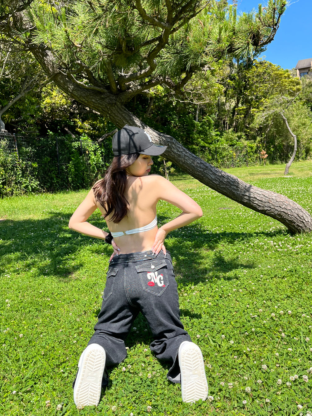 【公式サイト完売】NG Kiss denim pants 公式サイト完売】NG Kiss denim pantsNG kiss denim Pants – YZ