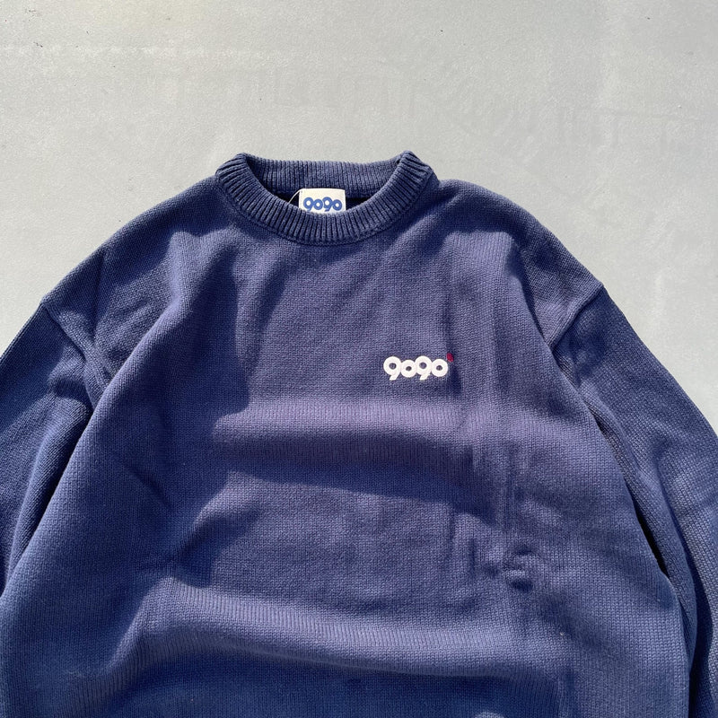 9090 OG Logo Simple Crewneck Knit