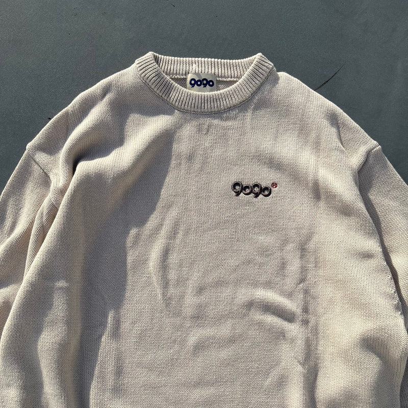 9090 OG Logo Simple Crewneck Knit