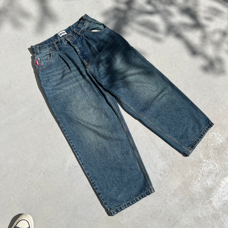 King Logo Vintage Like Denim – YZ King Logo Vintage Like Denim – YZ