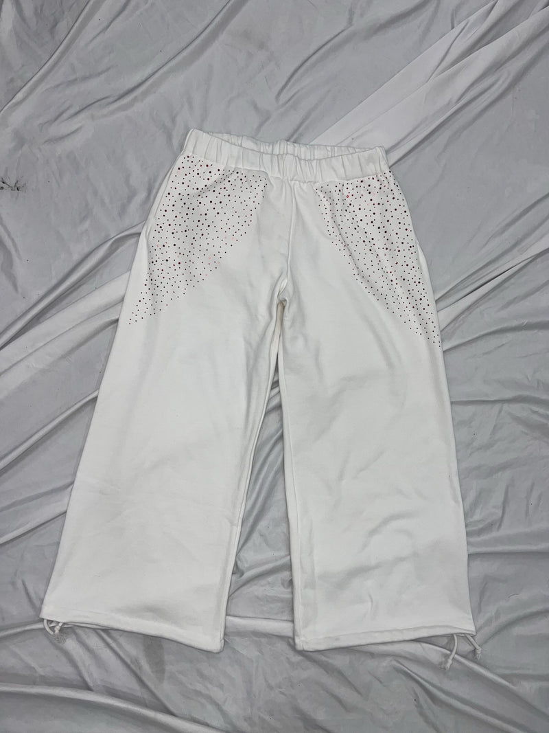 Ninety Girl Rhinestone Pants