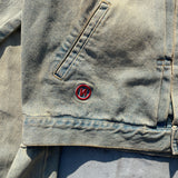 King Logo Vintage Denim Jacket