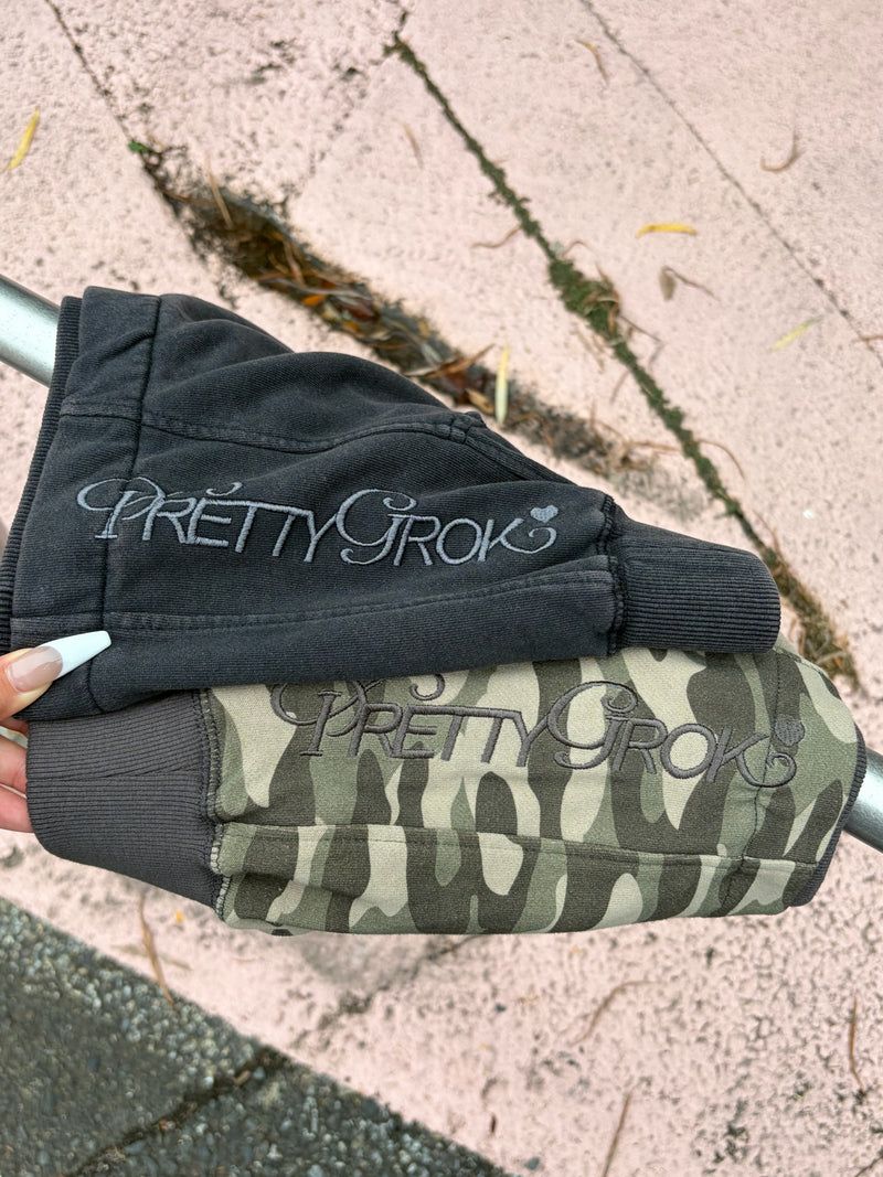 side logo sweat shorts – YZ