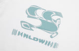 (WOMAN) WAVE Symbol Cut out SHORT SLEEVE T-Shirt