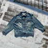 King Logo Vintage Denim Jacket