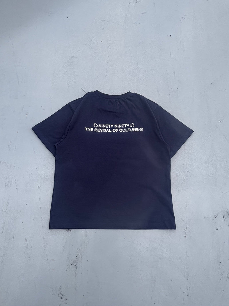 90 로고 도트 티 