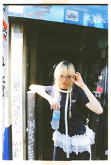 90 로고 도트 티 