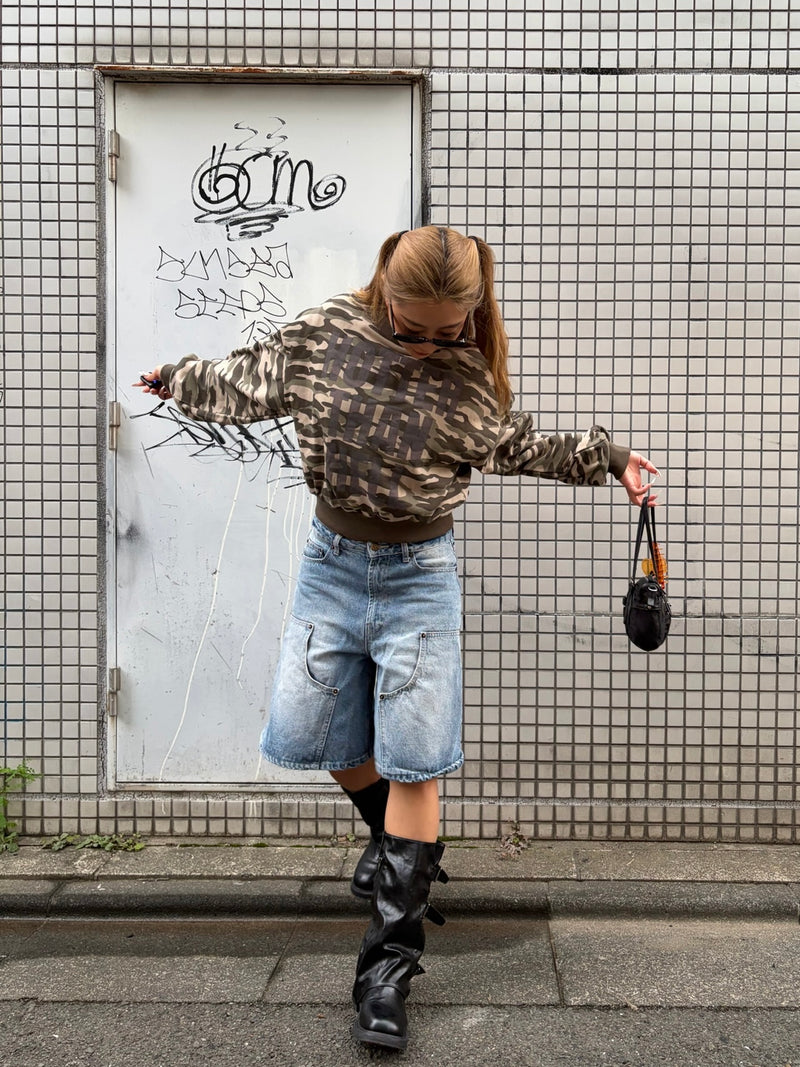 shoulder zip pullover