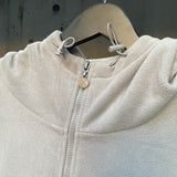 90 Logo Hooded Fleece Jacket