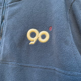 90 Logo Hooded Fleece Jacket