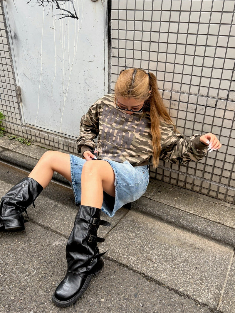 shoulder zip pullover