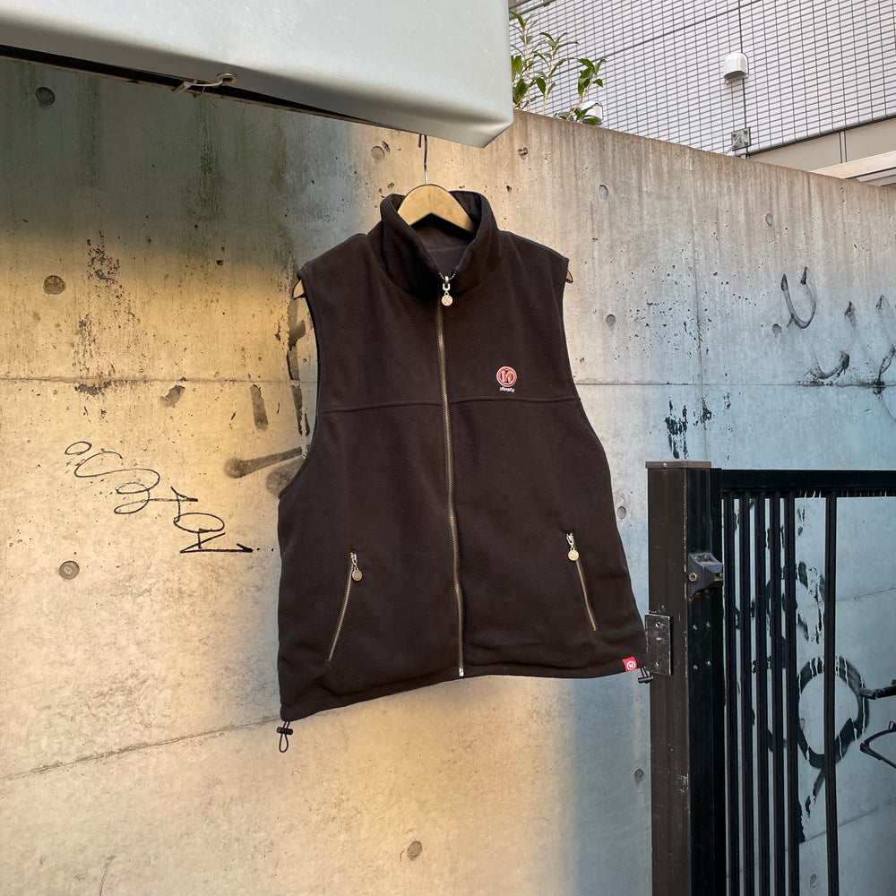 【美品】9090 Nylon & Fleece Reversible Vest Nylon & Fleece Reversible Vest – YZ
