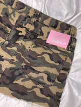 Double Waist Glitter Skirt