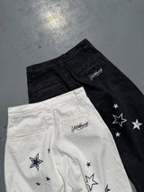 Random star denim 