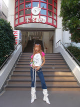 Cross Logo Raglan Tee