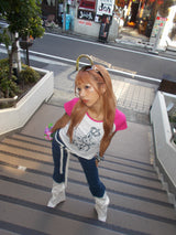 Cross Logo Raglan Tee