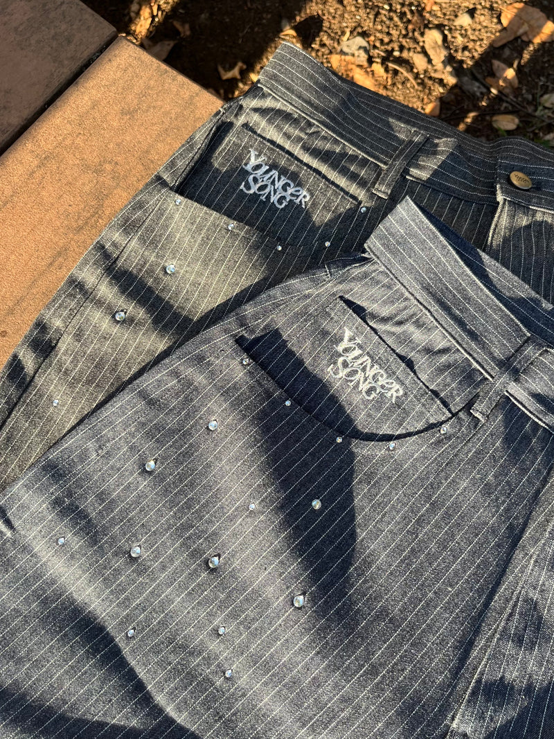 YS stripe denim