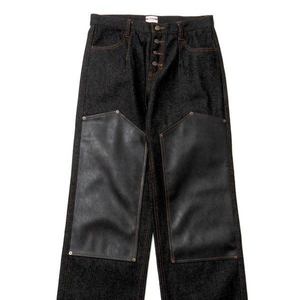 パンツ bad way Coating double knee denim Coating double knee denim – YZ