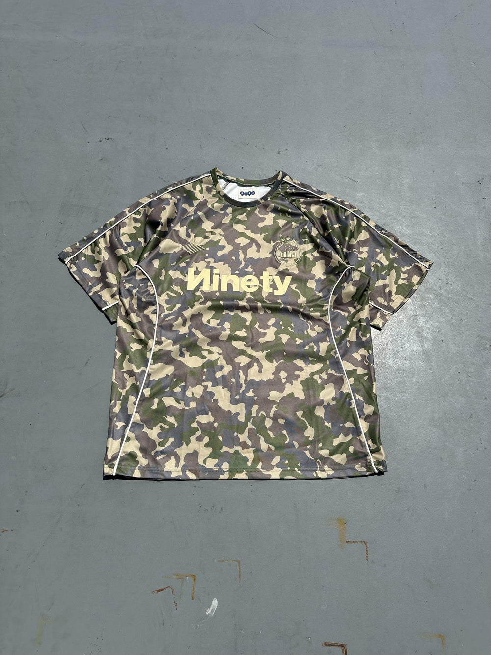 9090 Original Camo S/S Game Shirt XL かも柄 Assort Piping Game shirt – YZ