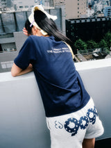 90 로고 도트 티 